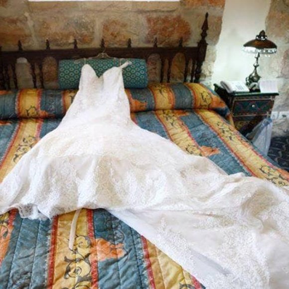 Maggie Sottero Dresses & Skirts - Wedding dress: professionally cleaned + stored